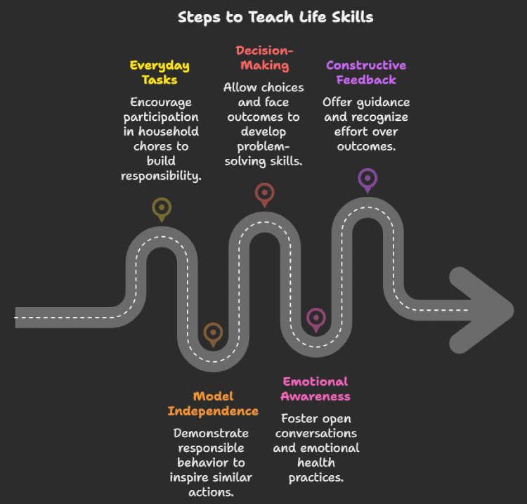 How Parents Can Teach Life Skills at Home - visual selection