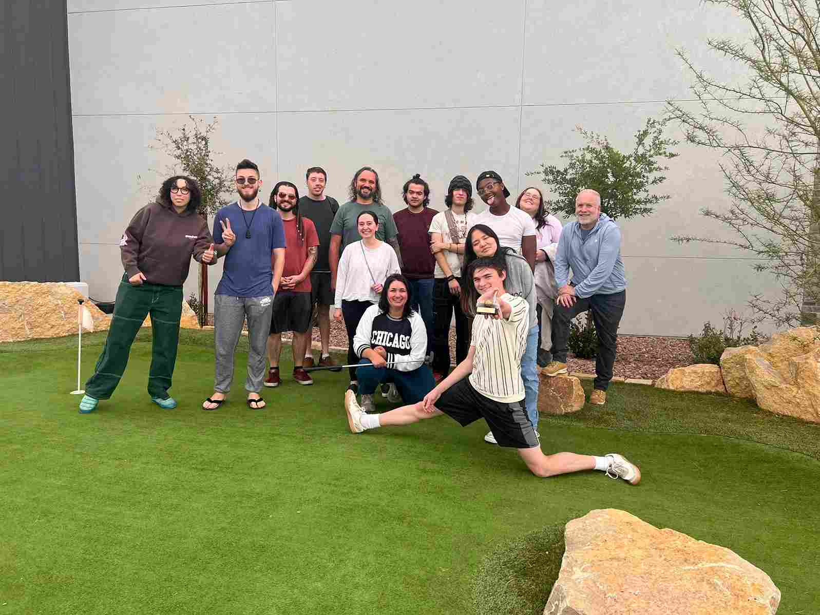 rehabilitation-center-st-george-group-photo group photo at a rehabilitation center in utah