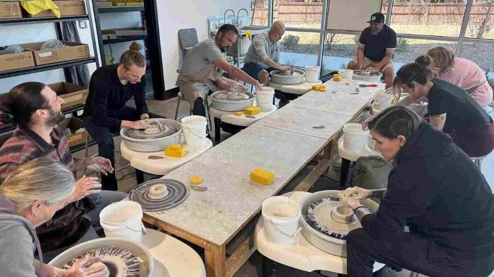 therapeutic_approach_ATC therapeutic approach at a ceramic workshop in ATC Utah